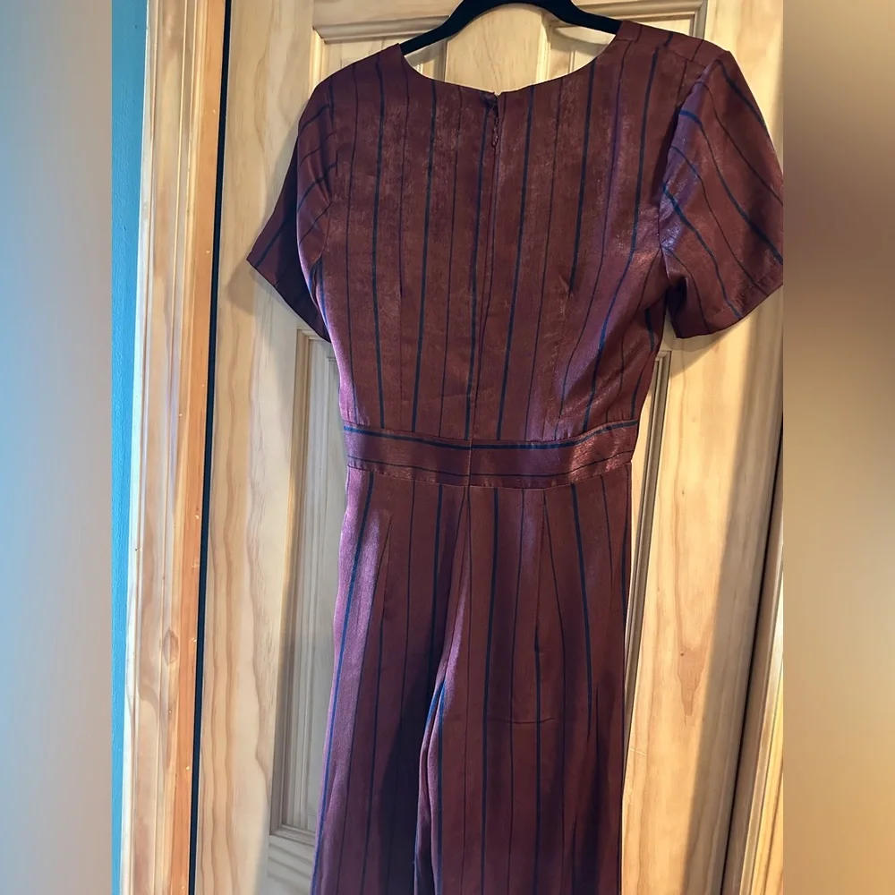 J.O.A. Burgundy Jumpsuit - Picture 9 of 10